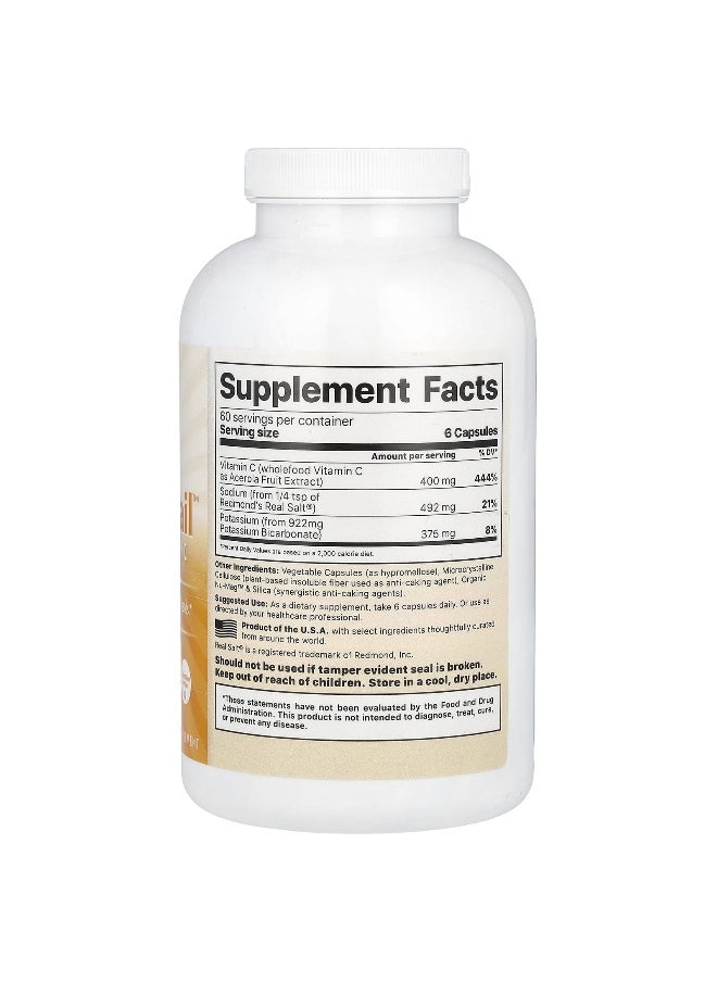 Jigsaw Health Jigsaw Health, Adrenal Cocktail + Wholefood Vitamin C, 360 Capsules  - Image 2