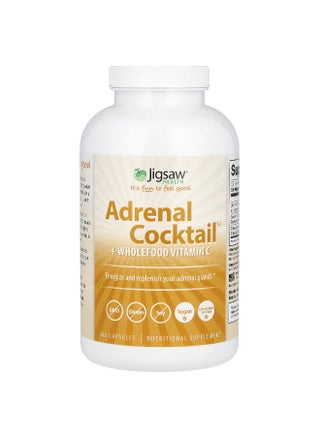 Jigsaw Health, Adrenal Cocktail + Wholefood Vitamin C, 360 Capsules - pzsku/ZD00765E7A12F6E484FA9Z/45/_/1745236521/bc984935-38a3-4c15-a893-0d25c399979e