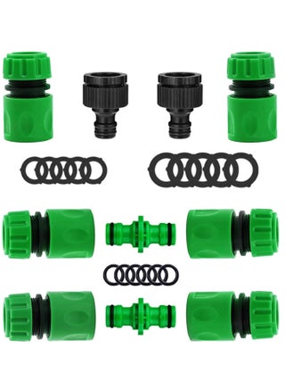 Garden Hose Connectors and Fittings, Plastic Garden Hose Tap Connector Kit Hose Pipe Connector 2 Double Male Connector,6 Hose 1/2"End Quick Connect,2 Hose Tap Connector - pzsku/ZD007BFBE46085111EA47Z/45/_/1723026549/603bc814-b63b-472b-96b3-7ee73d80263e