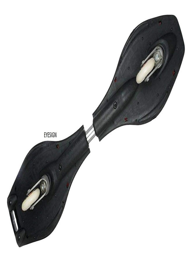 EYESIGN Waveboard Skateboard with Carry Bag, with 80mm Illuminating PU Wheels 34 Inch X 9 InchSkateboard Mix Character - Image 3