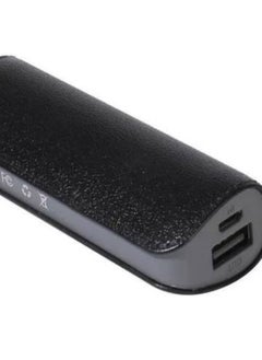 DL511 thin power bank 2600mah mobile battery bank real capacity 18650 power bank Black