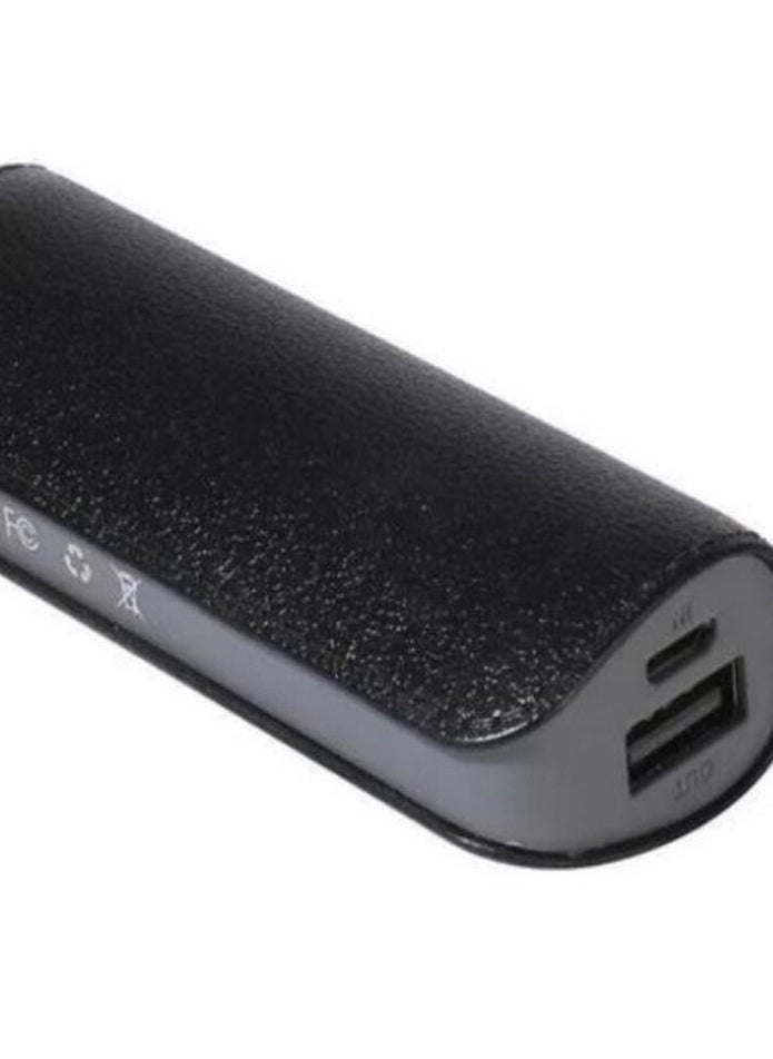 Generic - DL511 thin power bank 2600mah mobile battery bank real capacity 18650 power bank Black - Image 1