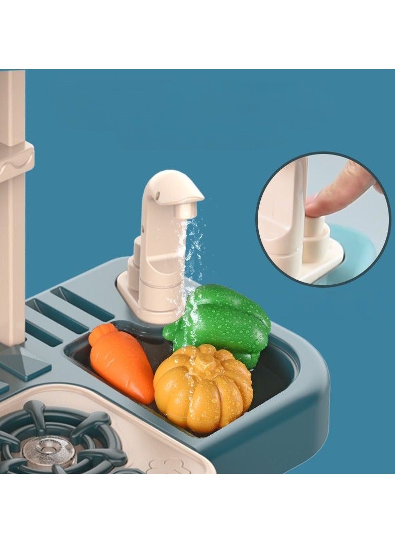 Kitchen Toys, Simulated Kitchenware, Cooking Set for Children 3-6 Years Old, Girls and Boys - Image 2