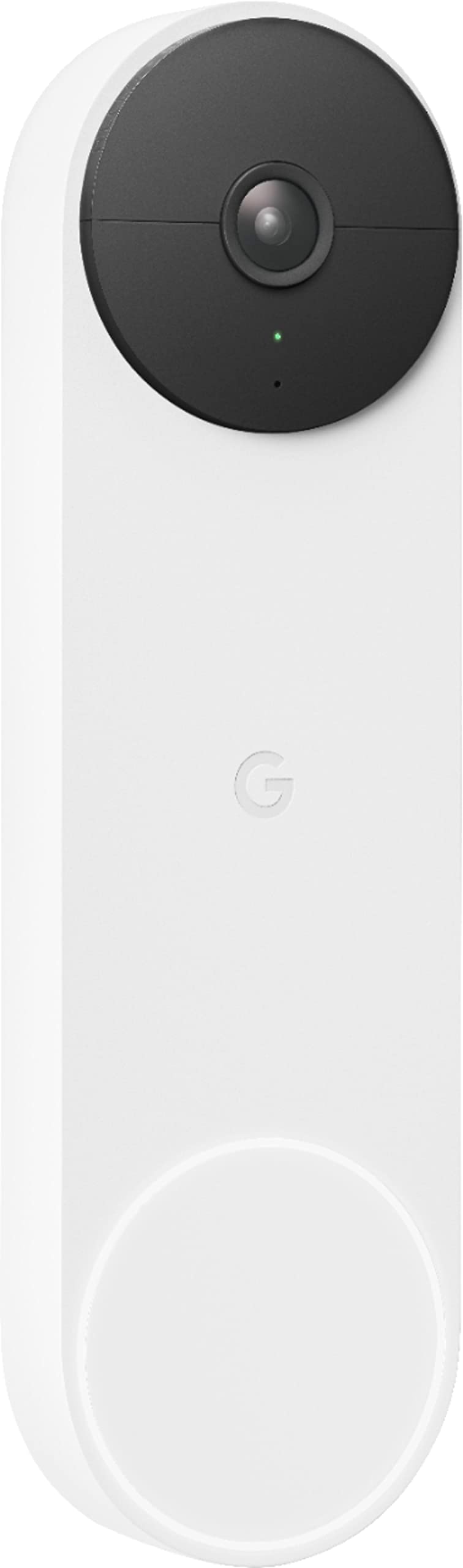 Google Nest Doorbell Battery Wireless Doorbell Camera Video Doorbell Snow - Image 2