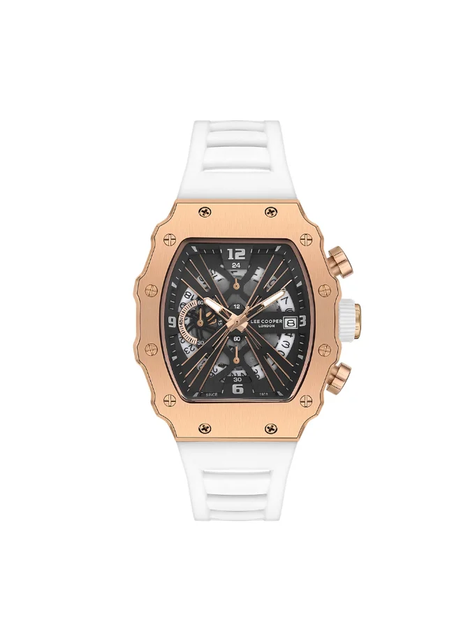 لي كوبر LEE COOPER Men Multi Function Black Smart Watch - LC08062.563