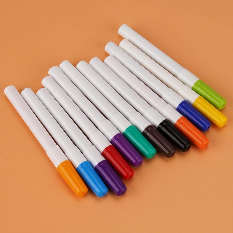 WRITECH Dry Erase Marker Refills, Low Odor Assorted Colors Ink 12ct - Image 3
