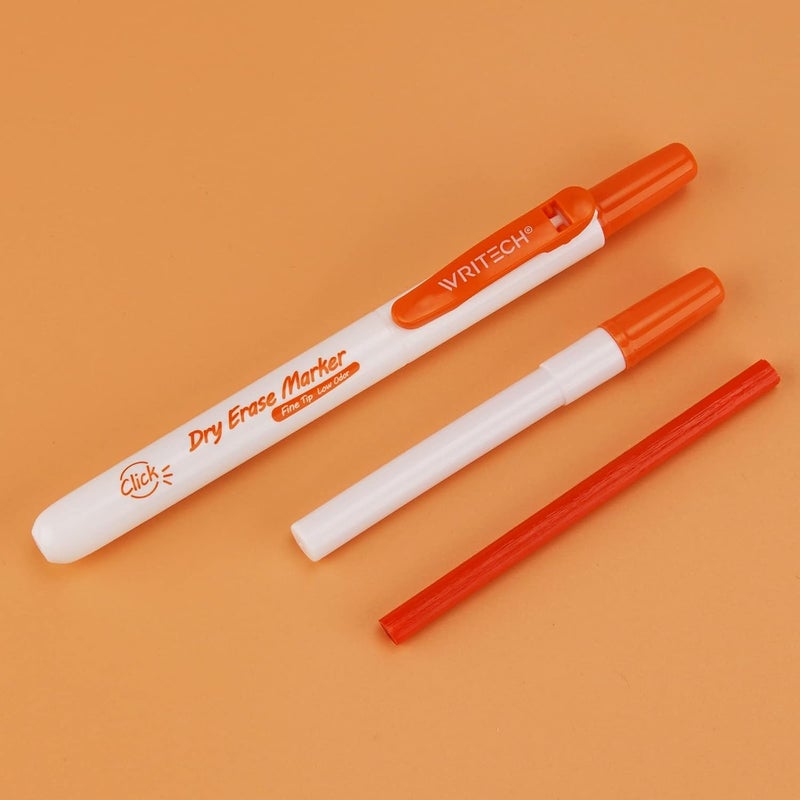 WRITECH Dry Erase Marker Refills, Low Odor Assorted Colors Ink 12ct - Image 4