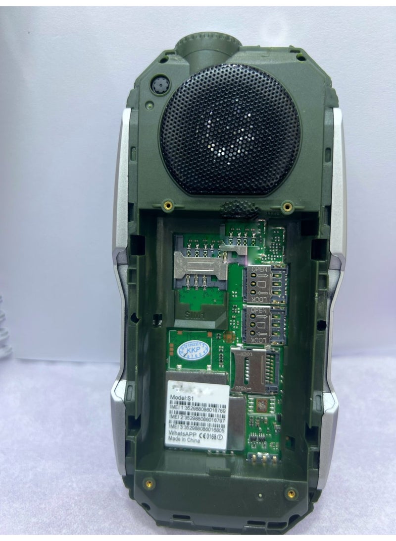 SOYES Titan Max Triple SIM Mobile (Green) – Long-Lasting 20000mAh Battery & Strong LED Torch - Image 5