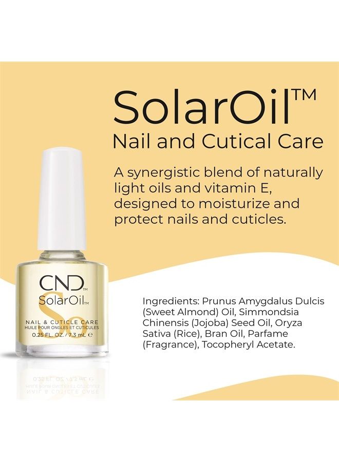 CND Nail & Cuticle Care by CND, SolarOil for Dry, Damaged Cuticles, Infused with Jojoba Oil & Vitamin E for Healthier, Stronger Nails - Image 4