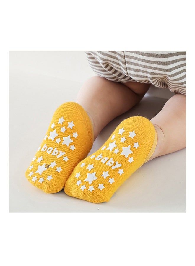 ٦ أزواج من جوارب الأطفال المضادة للانزلاق، بتصميم قبضة مثالية، للبنات والأولاد، من عمر ٠ إلى ٣٦ شهرًا. - Image 5