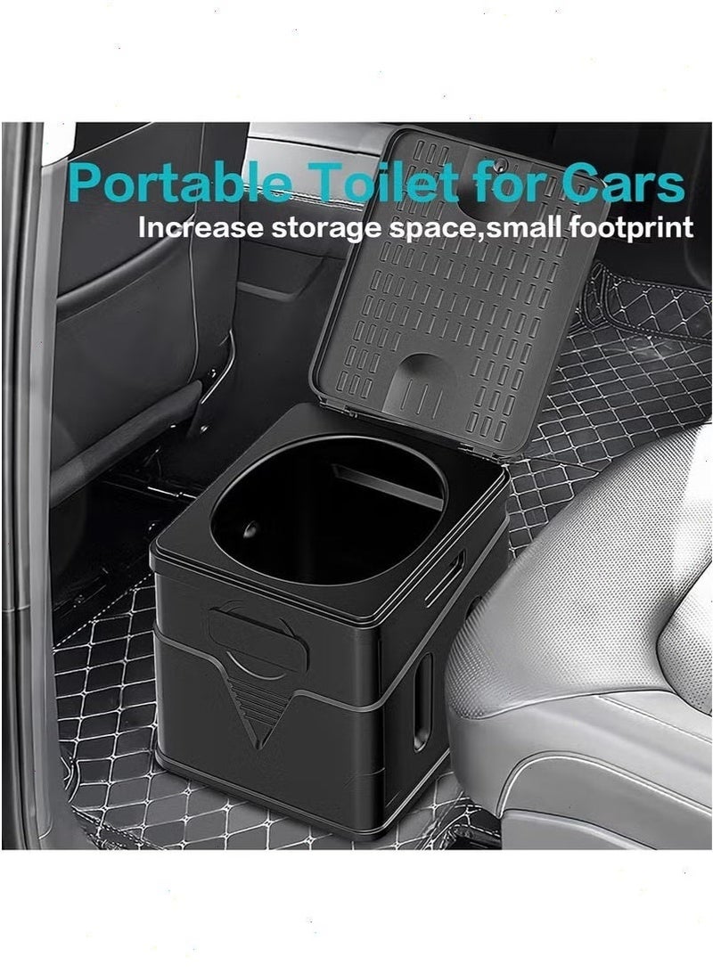 Portable Travel Toilet Seat with Plastic Bags & Storage Bag – Multi-Purpose Emergency Toilet and Camping Toilet for Camping, Travel, Training & Vehicle Use - Image 3