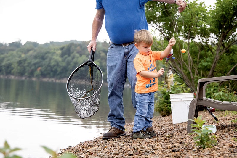 Frabill Floating Trout Net 11"x 15" Hoop Size,Black - Image 5
