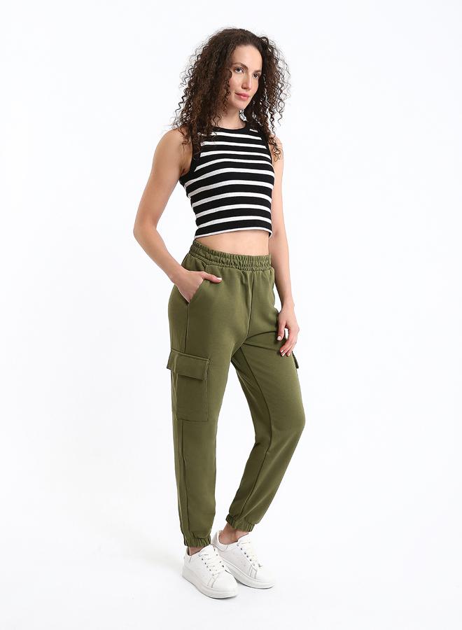 LC WAIKIKI Elasticated Waist Women's Jogger Sweatpants - Image 1