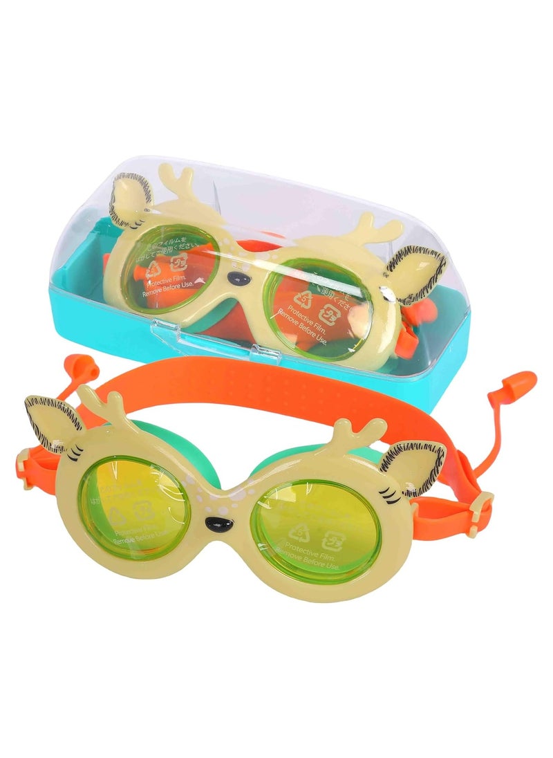 ENDLESS  Premium Swimming Goggle with Anti-Fog and UV Protection | Stylish Big Frame for more Visibility | Soft Silicone Gasket for Leak Proof | With Hard Case  - Image 1
