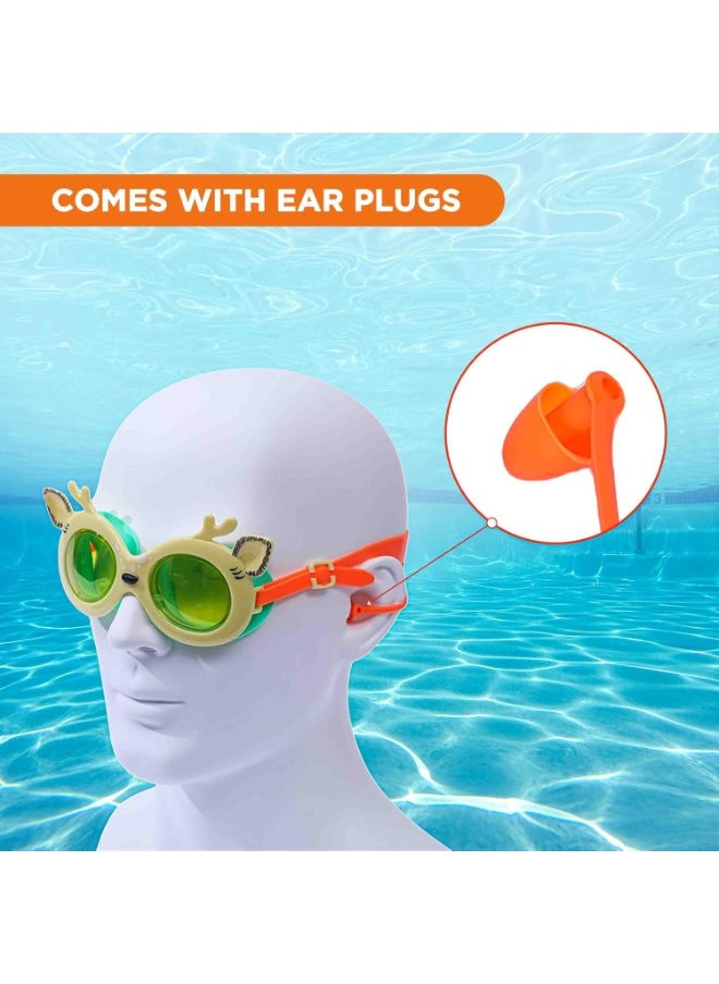 ENDLESS  Premium Swimming Goggle with Anti-Fog and UV Protection | Stylish Big Frame for more Visibility | Soft Silicone Gasket for Leak Proof | With Hard Case  - Image 5