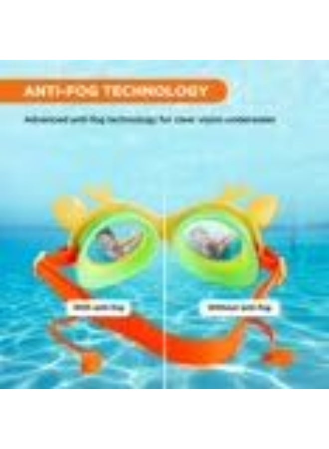 ENDLESS  Premium Swimming Goggle With Anti-Fog And Uv Protection | Stylish Big Frame For More Visibility | Soft Silicone Gasket For Leak Proof | With Hard Case - Image 3