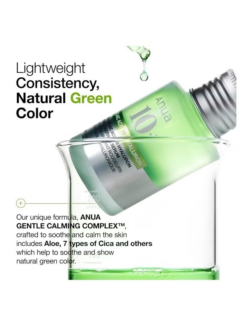 Anua Wonder Anua Azelaic Acid 10% + Hyaluronic Acid Serum – Soothes Redness, Calms Acne – Korean Skincare – 30ml - Image 4