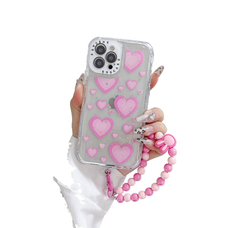 BB غطاء واقي، حماية من السقوط، TPU+PC، Mirror، مقاوم للصدمات لـ iPhone 13 مع مرآة من مادة TPU - Image 1