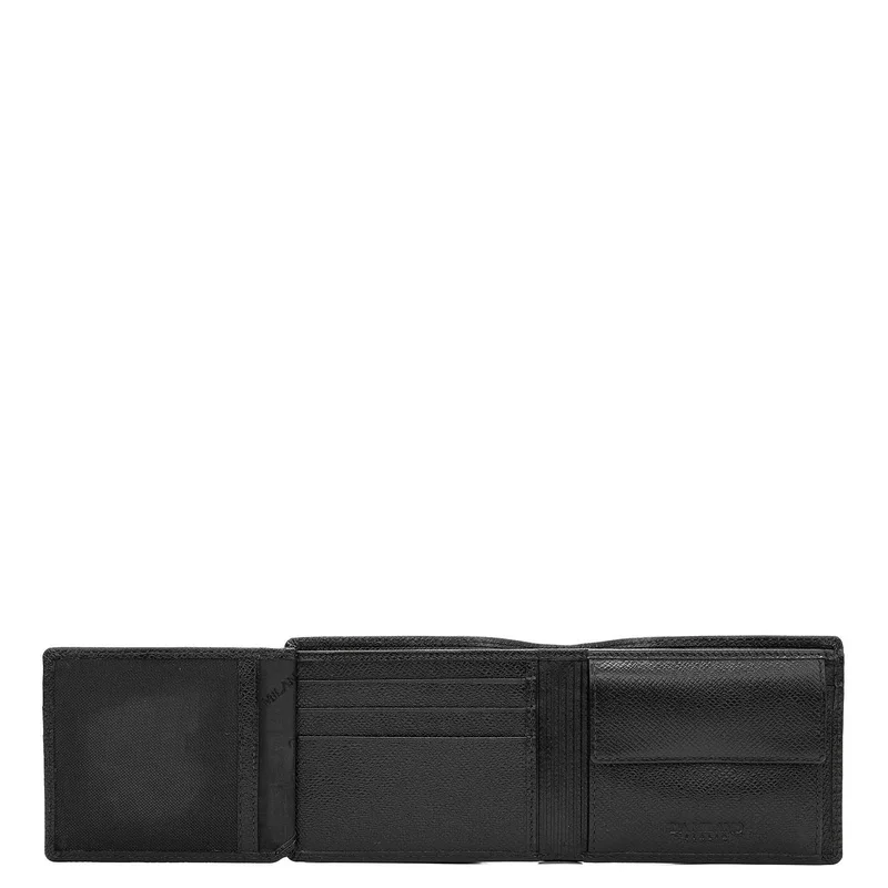 Da Milano  Genuine Leather Black Mens Wallet for Men | Best Price UAE