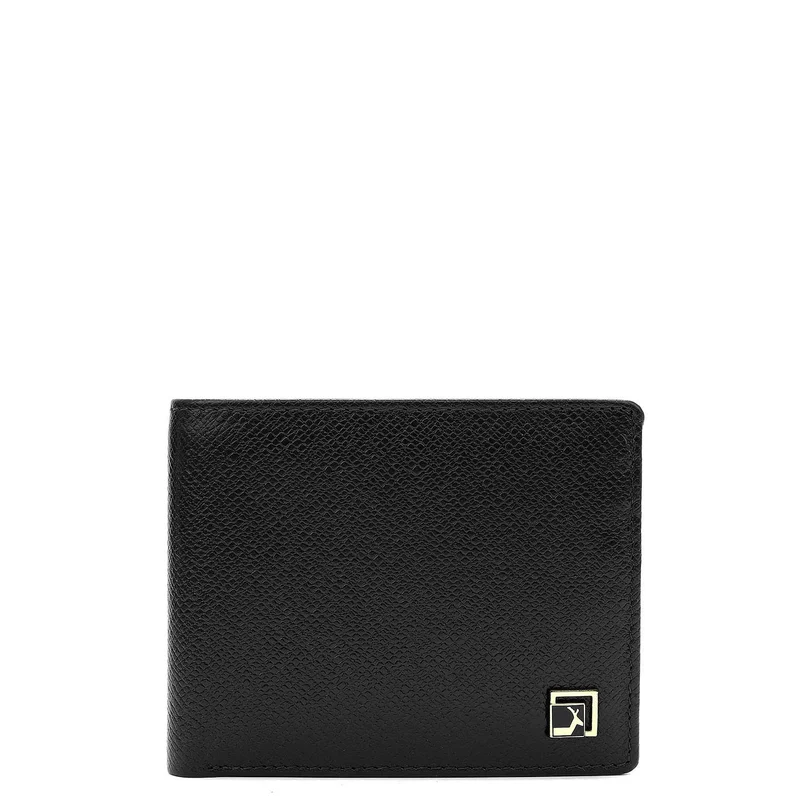 Genuine Leather Black Mens Wallet
