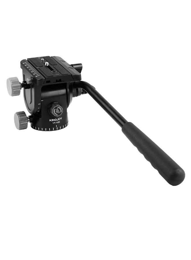 NIBEMINENT Fluid Drag Head For Tripod Stand Black - Image 1