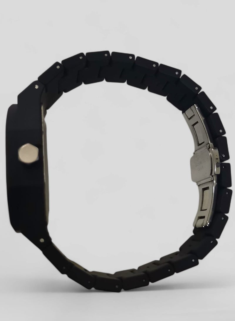 Rivoly Modern men's watch made of carbon fiber, waterproof, with a high-quality Japanese movement. - Image 4