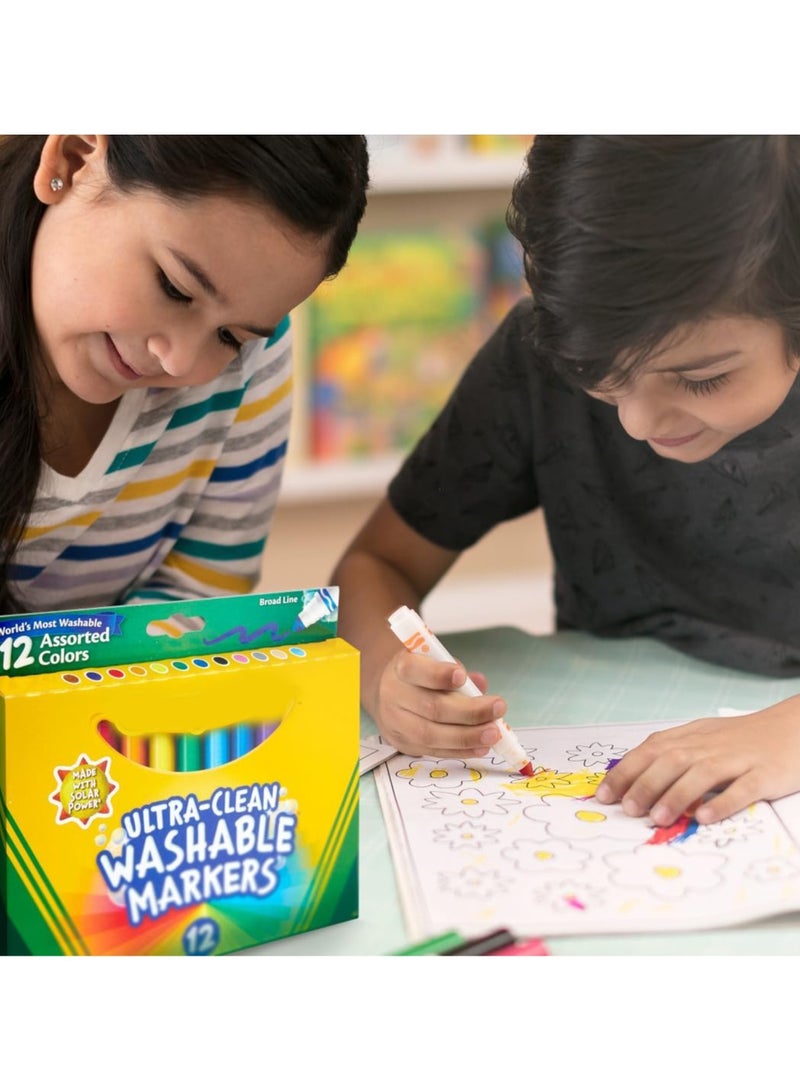 general Ultra Clean Washable Markers Broad Line 12 colors - Image 5