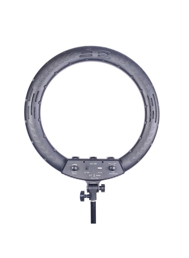 general 18-inch Ring Light Professional Anchor Photography Live Broadcast 21-inch Fill Light Beauty Face Slimming Selfie Light Live Broadcast Equipment-Color:18-inch Lamp + Bag  - Image 4
