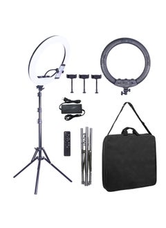 General 18-inch Ring Light Professional Anchor Photography Live Broadcast 21-inch Fill Light Beauty Face Slimming Selfie Light Live Broadcast Equipment-Color:18-inch Lamp + Bag  - Image 2