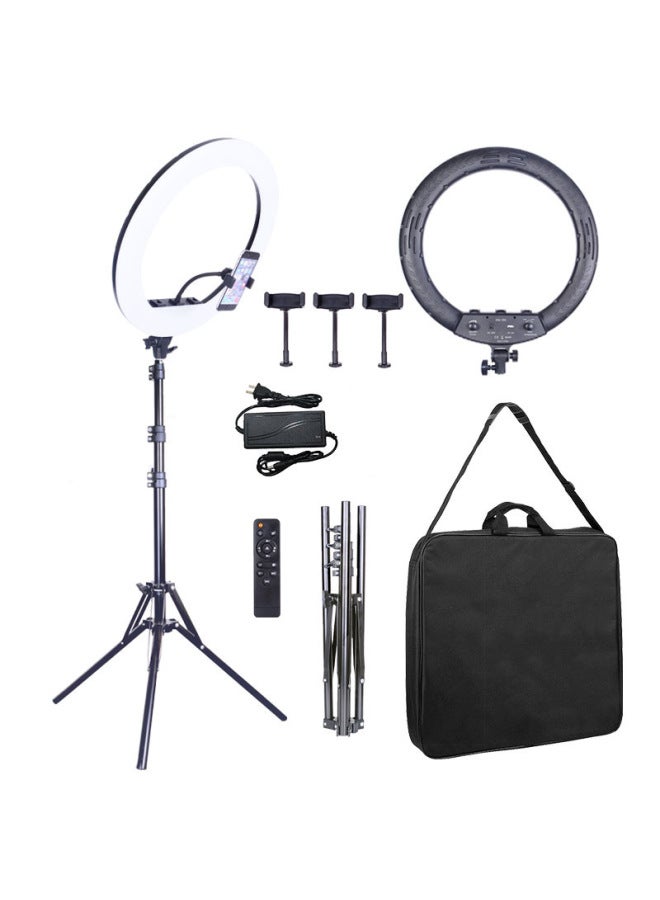 general 18-inch Ring Light Professional Anchor Photography Live Broadcast 21-inch Fill Light Beauty Face Slimming Selfie Light Live Broadcast Equipment-Color:18-inch Lamp + Bag  - Image 2