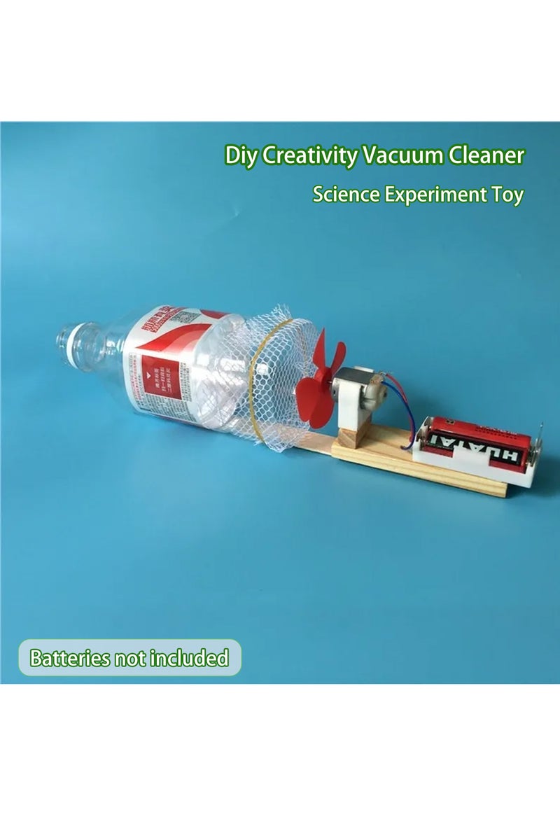 إيروريكس لعبة تجريبية علمية إبداعية لصنع مكنسة كهربائية للأطفال، مصنوعة يدوياً من مواد تقنية... - Image 1