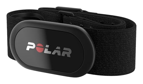 Polar H10 Heart Rate Monitor Chest Strap ANT Bluetooth Waterproof HR Sensor for Men and Women Black MXXL - Image 1