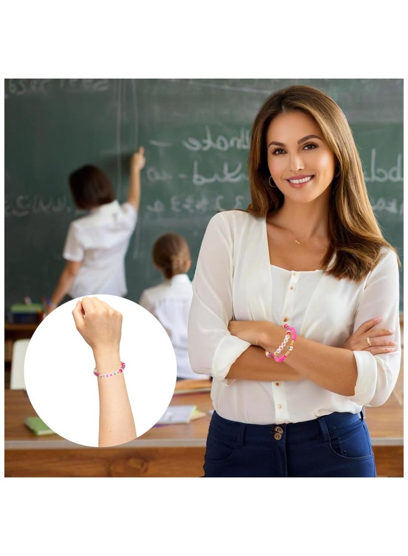 Teacher Appreciation Gifts Teacher Bracelet Inspirational Gifts for Teacher Graduation Gifts  - Image 4
