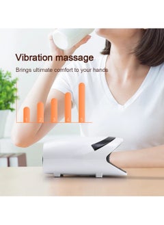 AROAQ Hand Massager Machine for Wrist Arthritis Pain Relief Vibartion Heat and Pressure Acupoint Physiotherapy Palms Hand Shiatsu  - Image 4