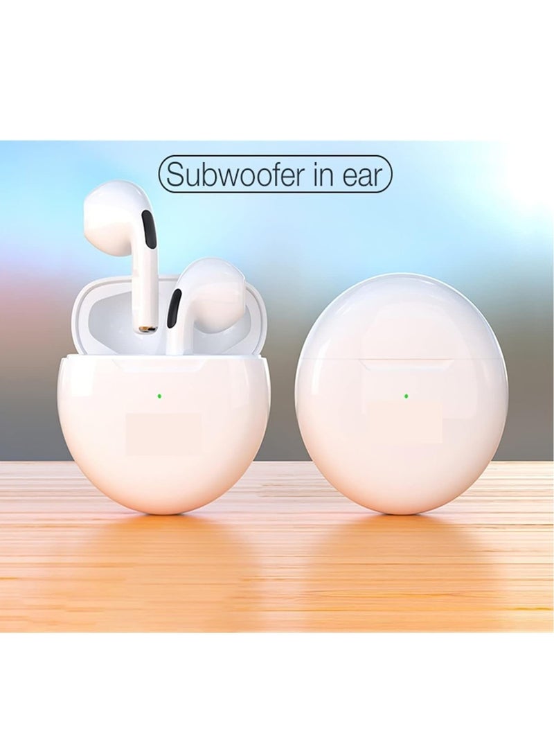 Gravity Air-12 Mini Size Wireless Earphones White - Image 4