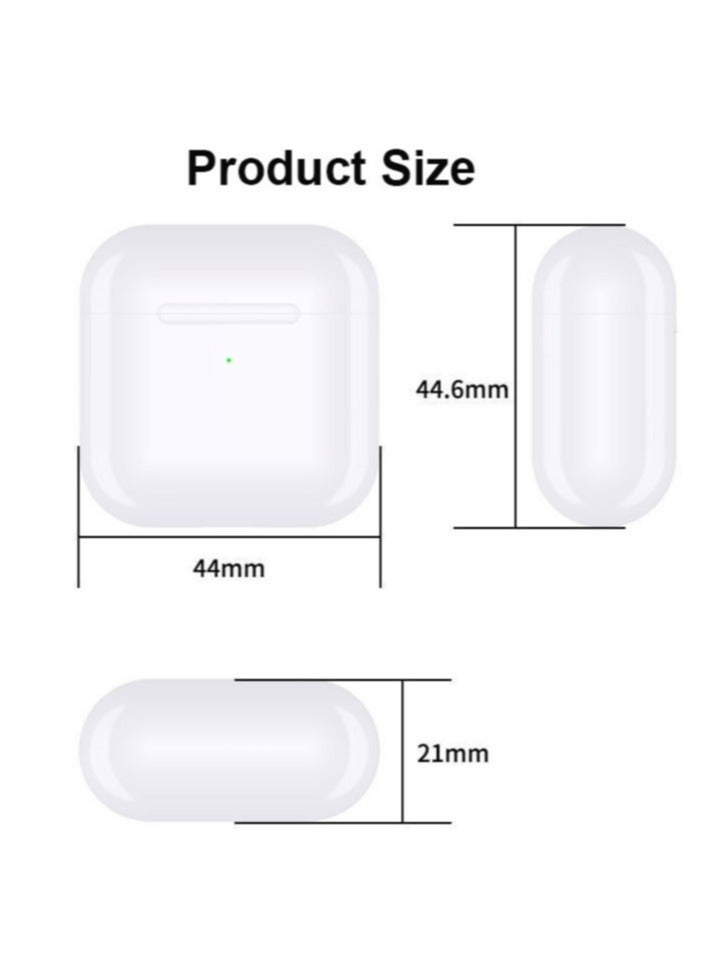 Gravity Air-12 Mini Size Wireless Earphones White - Image 3
