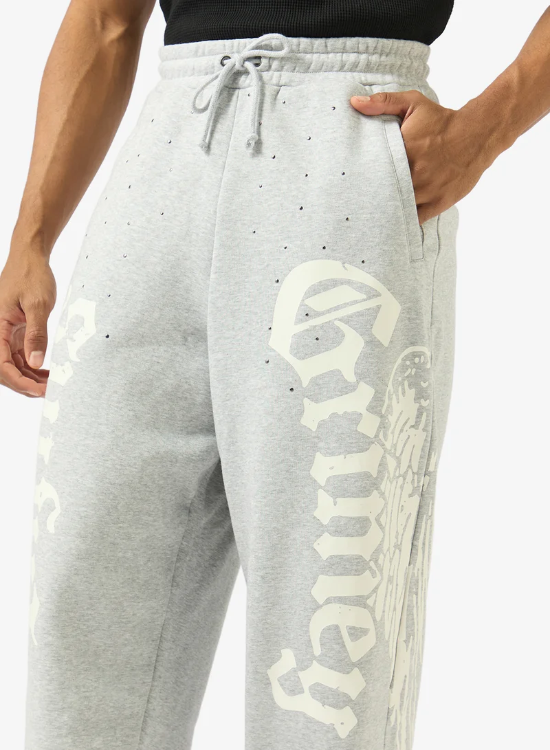 Grimey  Chief Watcher Baggy Sweatpants for Men | Best Price UAE