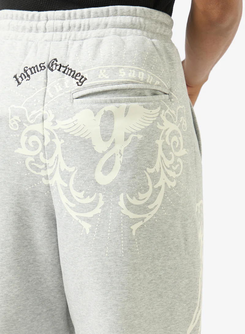 Grimey  Chief Watcher Baggy Sweatpants for Men | Best Price UAE
