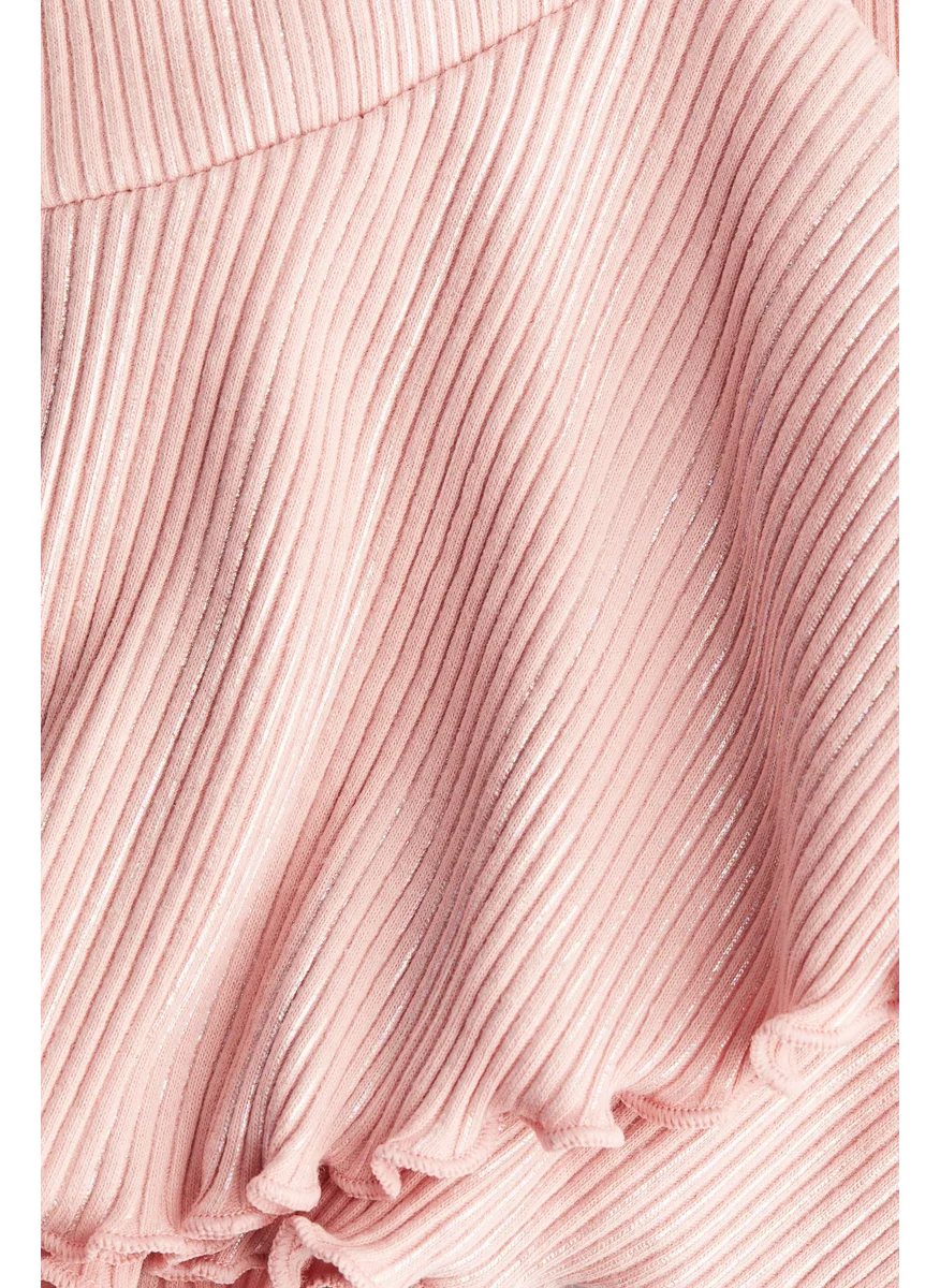 H&M Shimmering Jersey Skirt