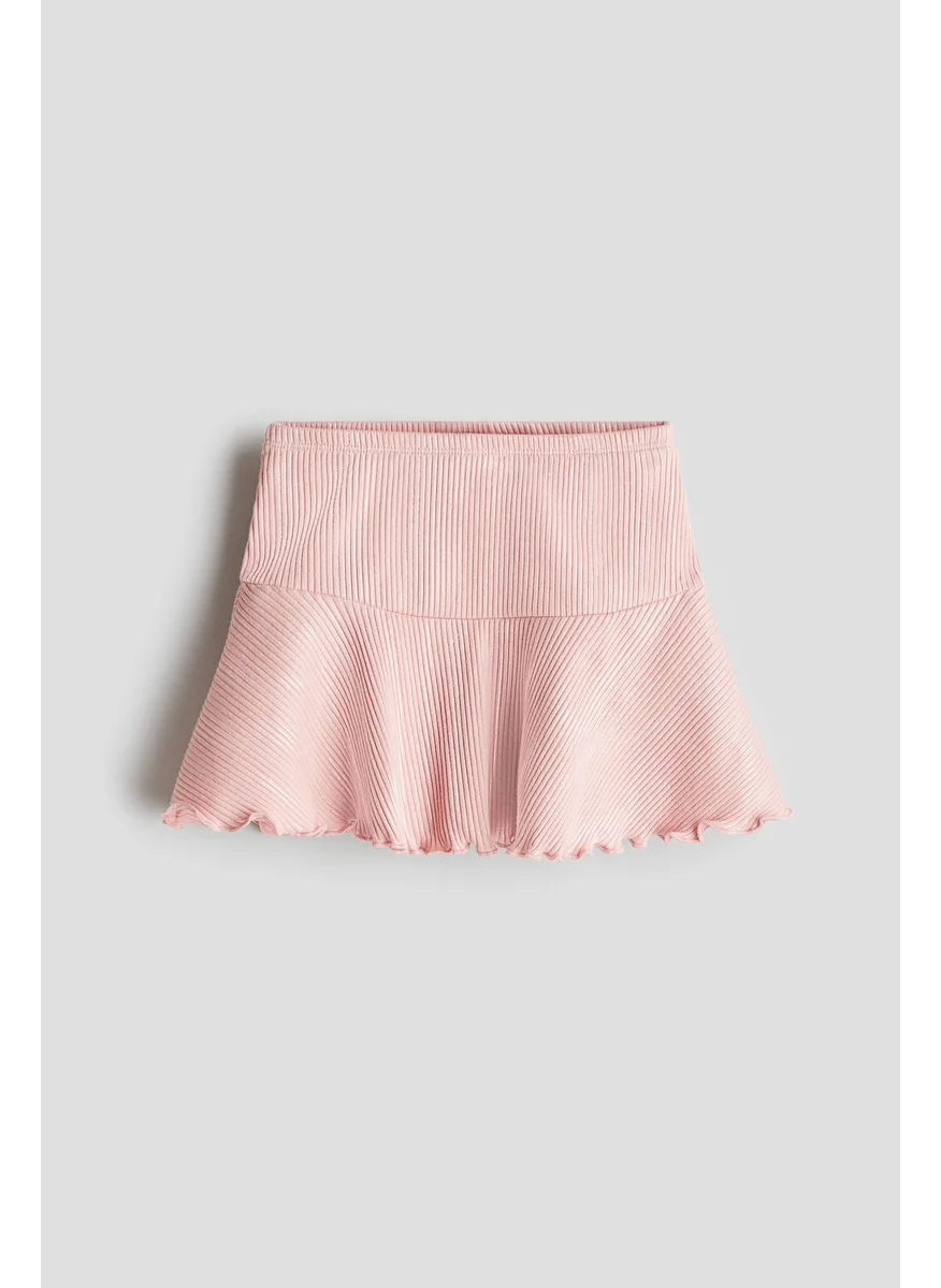 H&M Shimmering Jersey Skirt