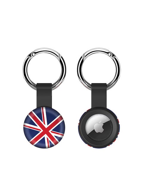 Airtag Case Metal Key Ring with Tough Case for Apple Airtag cover - Flag Of UK