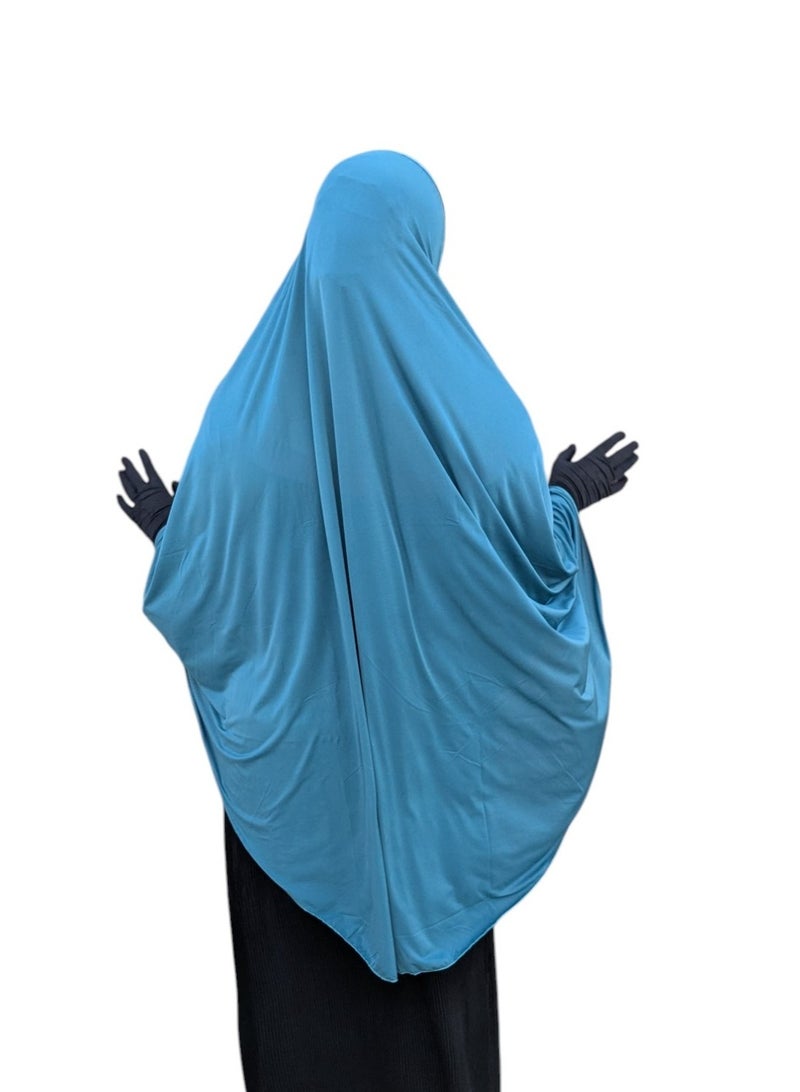 Women's Long Prayer Khimar – Soft, Comfortable Fabric for Prayer, Home, Balcony, Reception, and Everyday Wear - Image 5