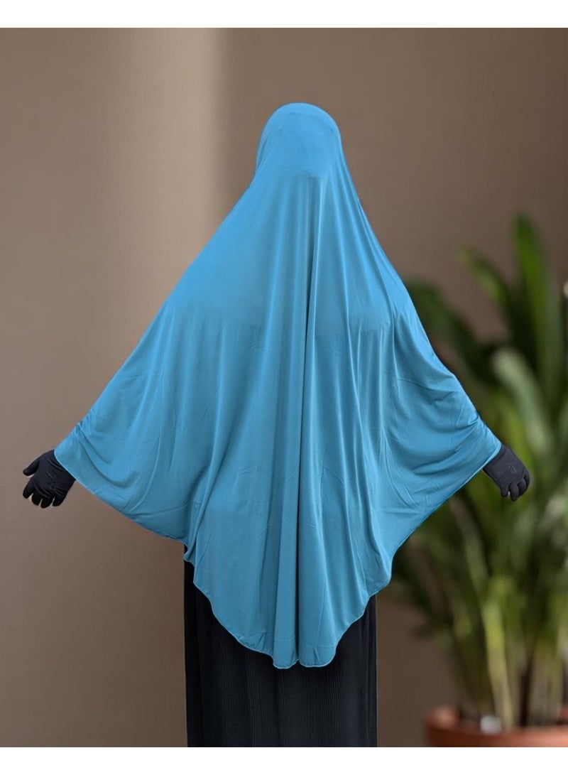 Women's Long Prayer Khimar – Soft, Comfortable Fabric for Prayer, Home, Balcony, Reception, and Everyday Wear - Image 4