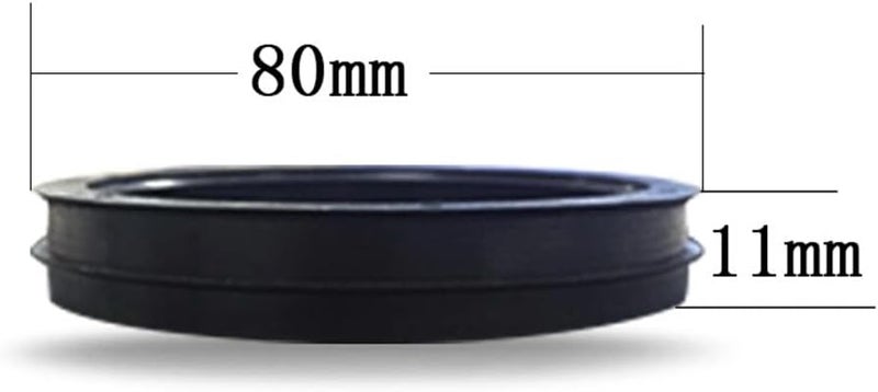 هومويويو 6 قطع أجزاء استبدال حاجب حوض الغسيل لمحطة التخلص من نفايات المطبخ، لا حاجة لأدوات - Image 5