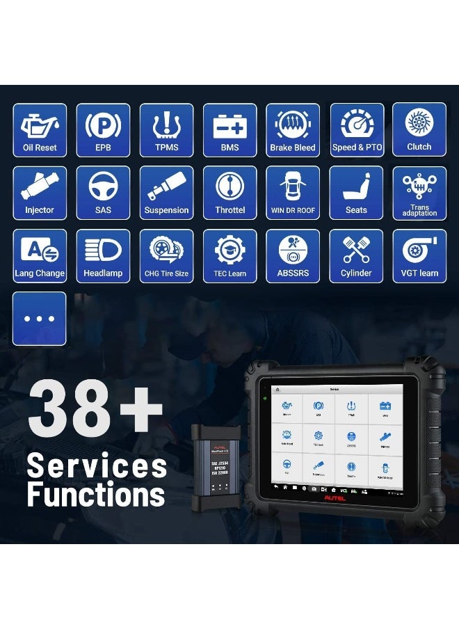 Autel MaxiSys MS909 Scanner, 2025 Smart Diagnostics