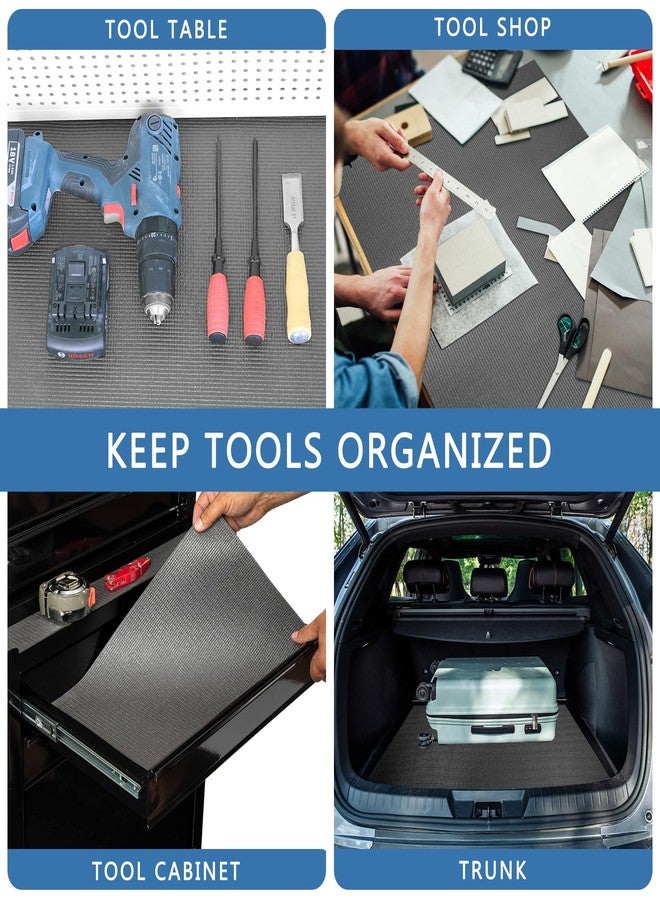 HooTown Foam Toolbox Liner Drawer Mat 1/8 Inch Thick X 16 Inch Wide X 16 Ft Long Gray, No Slip for Protecting Cabinet, Garage, Cart, Tool Box - Image 5