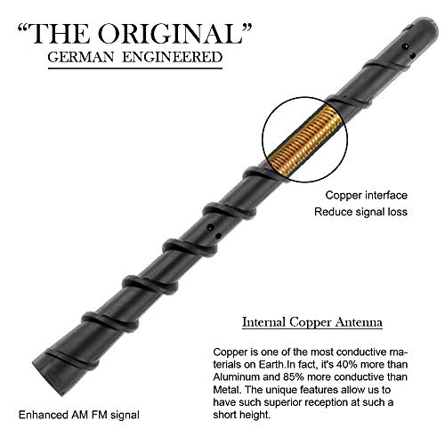 VOFONO Antenna for 2003-2023 Nissan Pathfinder Rogue Murano Versa Note Sedan Juke Kicks Cube 350Z Leaf Navara NP300, 7 Inch Nissan Antenna Replacement - Image 4