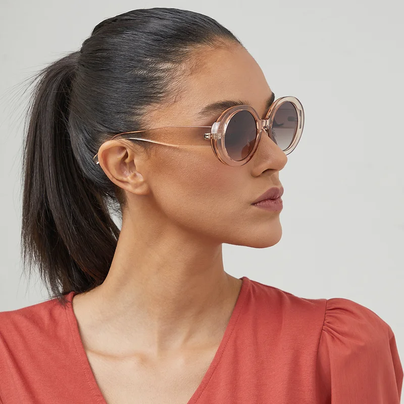 Blackout Women's BlackOut JACKIE O By Eyewa - Women Sunglasses -  Round Sunglasses