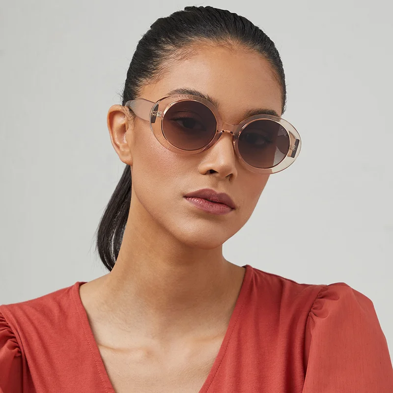Blackout Women's BlackOut JACKIE O By Eyewa - Women Sunglasses -  Round Sunglasses