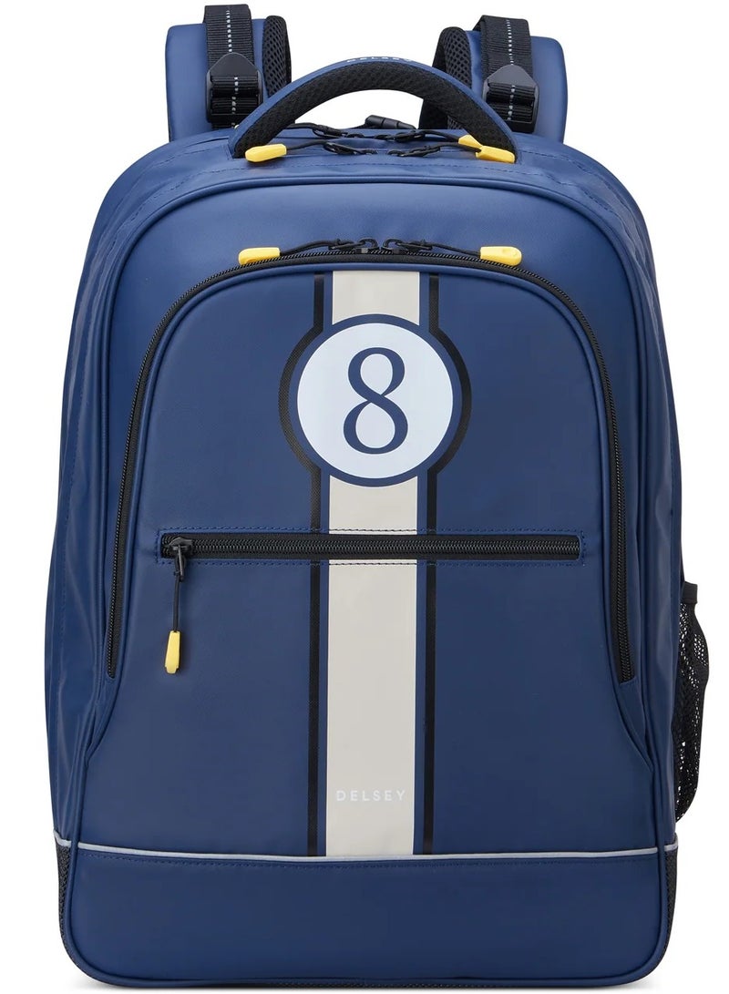 ديلسي _باريس حقيبة ظهر   بفتحتين - طباعة زرقاء . بوصة - Image 1